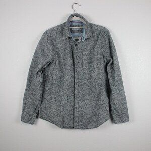 Eighth Avenue, Shirt, Men's M, Black and White